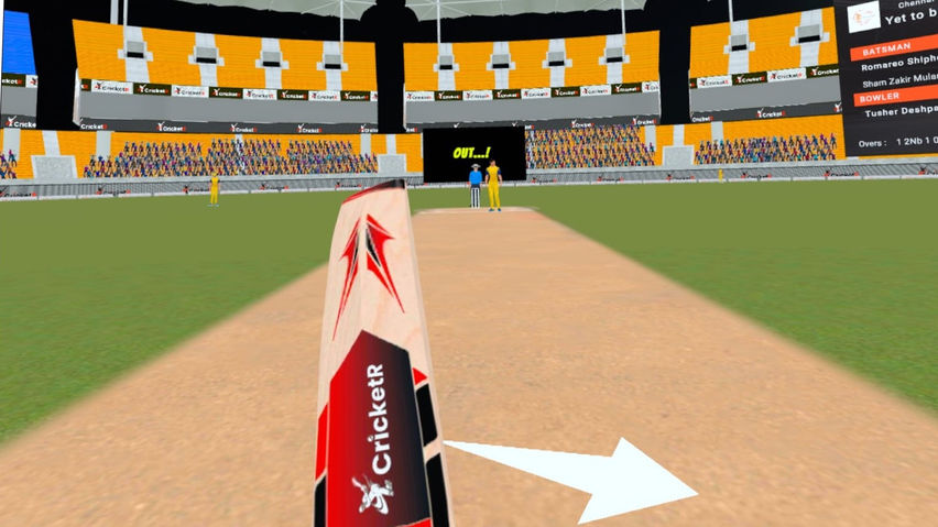 CricketR - The Virtual Reality Cricket Game