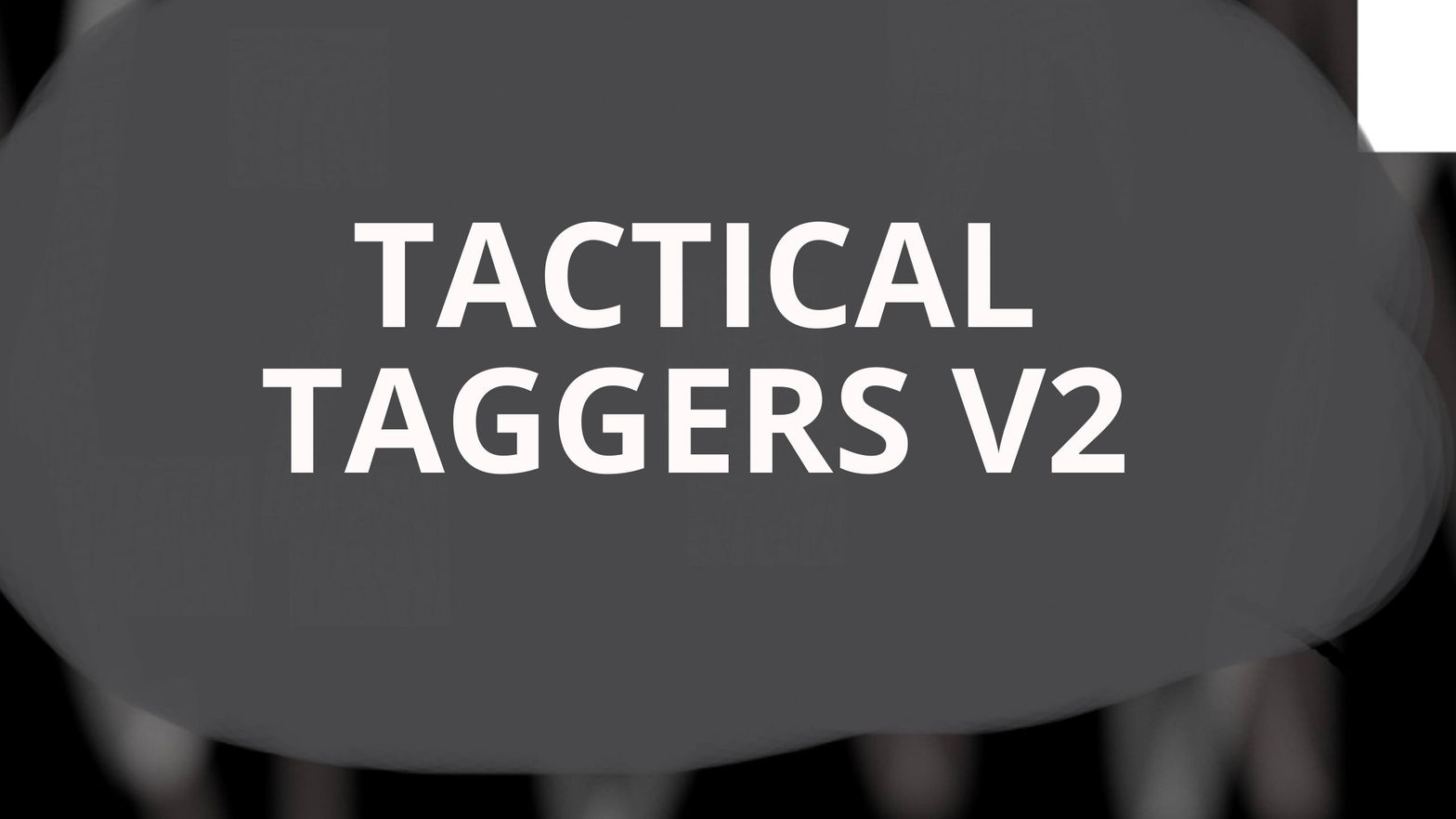TACTICAL TAGGERS V2
