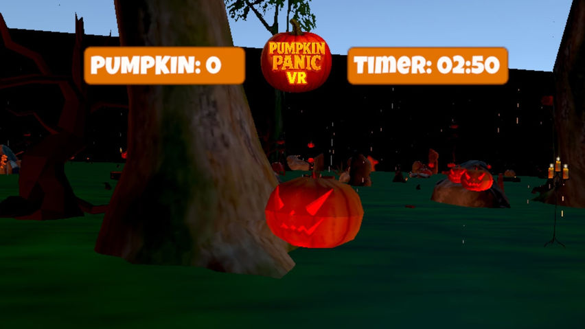 Pumpkin Panic VR