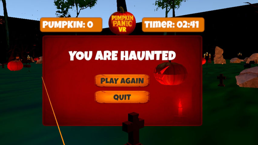 Pumpkin Panic VR