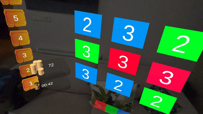 Card Color VR: Match3 Time Attack