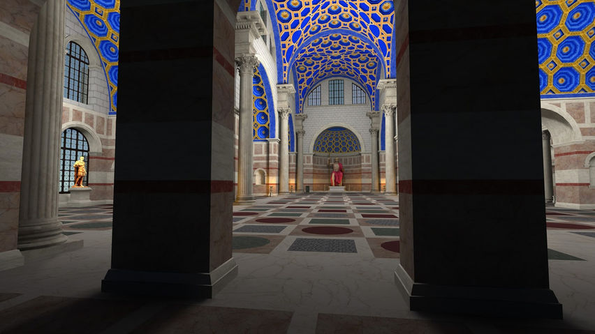 Rome Reborn: Basilica of Maxentius