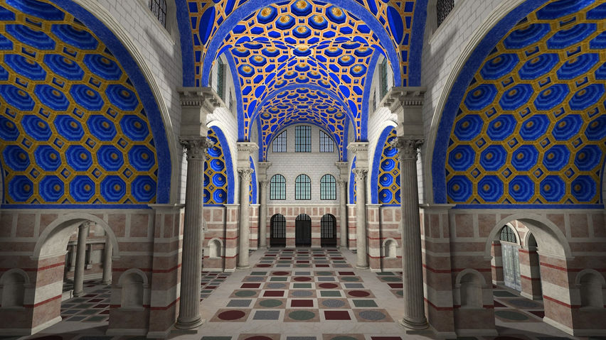 Rome Reborn: Basilica of Maxentius