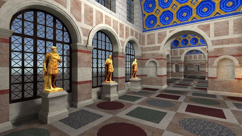 Rome Reborn: Basilica of Maxentius