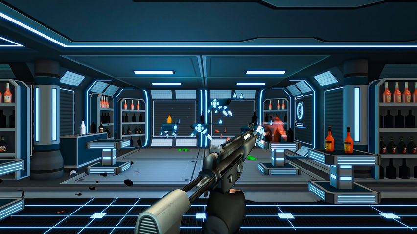 VR Bottle Shooter