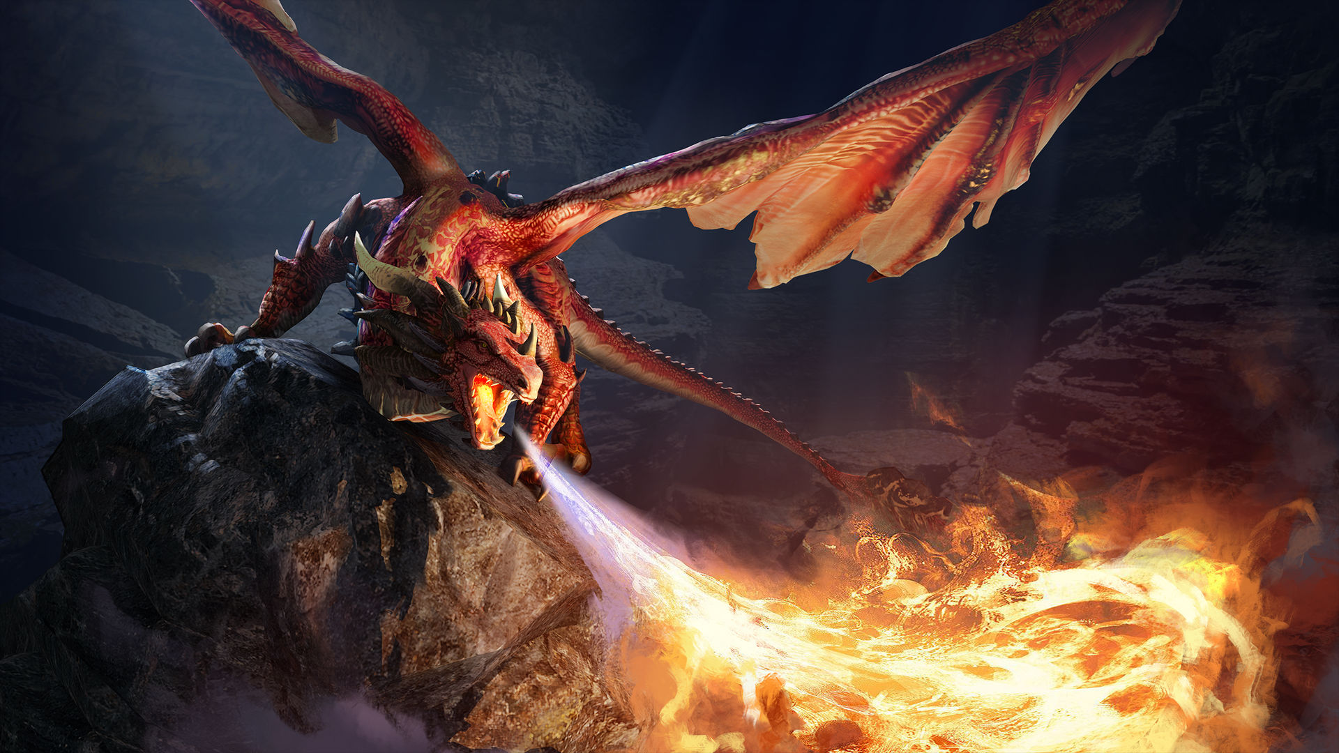 PS4 Exclusive 'Deep Down' Has Amazing Looking Magic, Dragon Flame