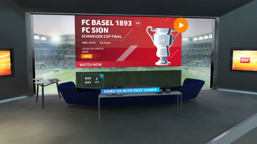 SRF Live 360° - Cupfinal