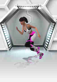 Hyper Run - VR Fitness Games 3D : SciFi Race Game