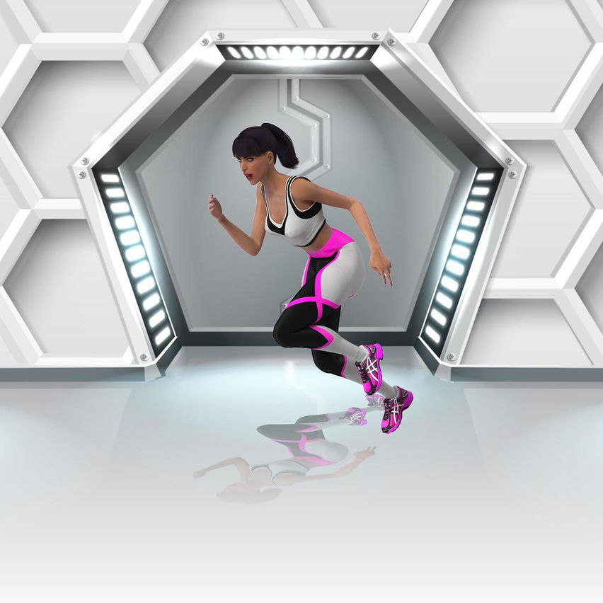 Hyper Run - VR Fitness Games 3D : SciFi Race Game