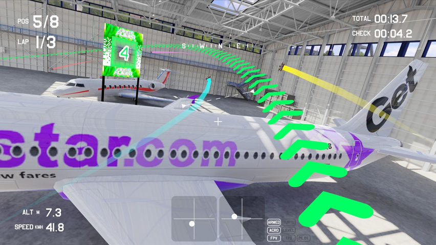 First Flight: FPV Drone Racing Simulator