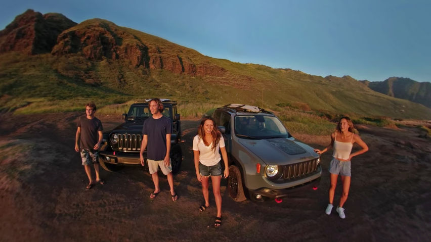 Jeep® Sessions: Surfing in 360​°