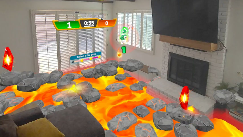 Mega Fireball - Mixed Reality
