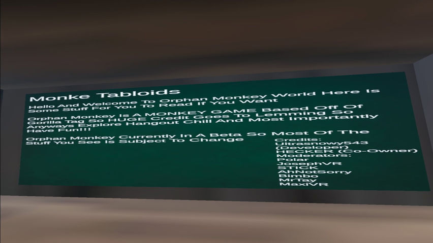 Orphan Monkey