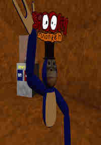 spooky monkeh!