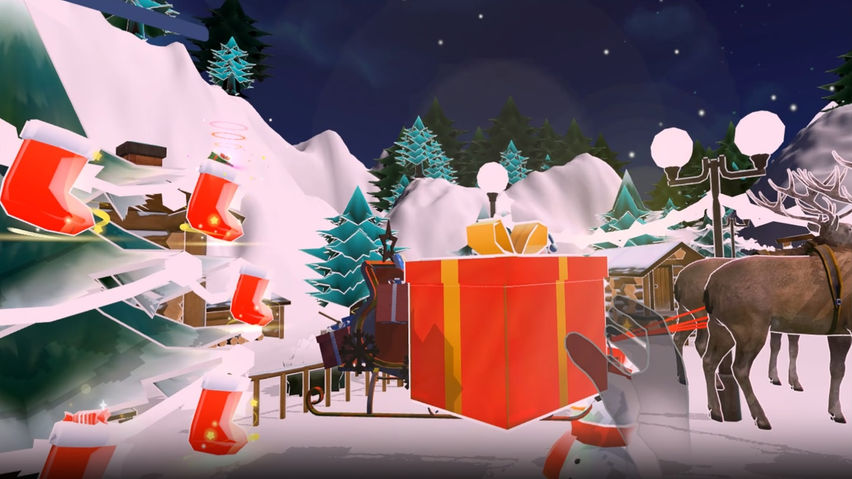 Santa's Gift Toss
