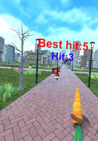 throw carrots