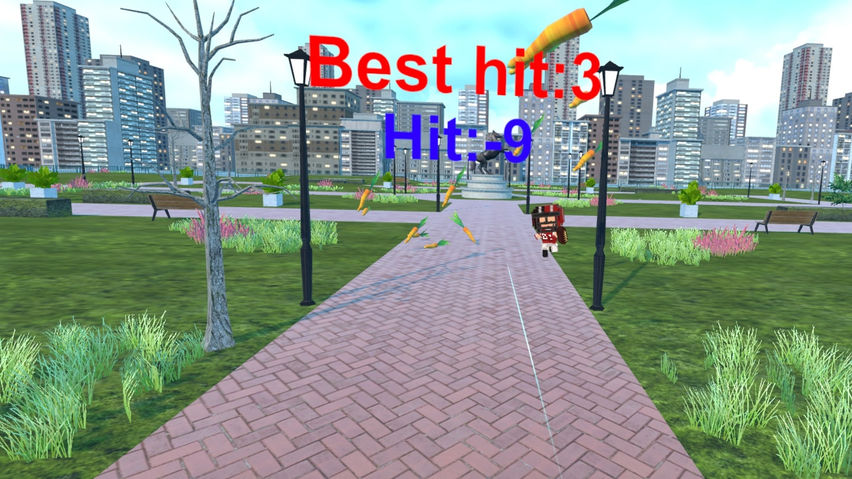 throw carrots