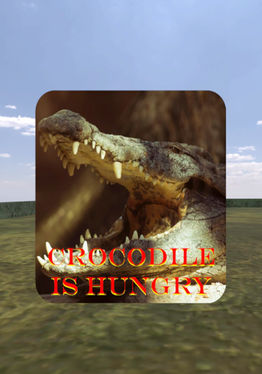 Crocodile is hungry