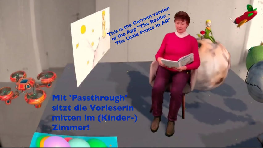 Die Vorleserin - Der kleine Prinz in AR - German version