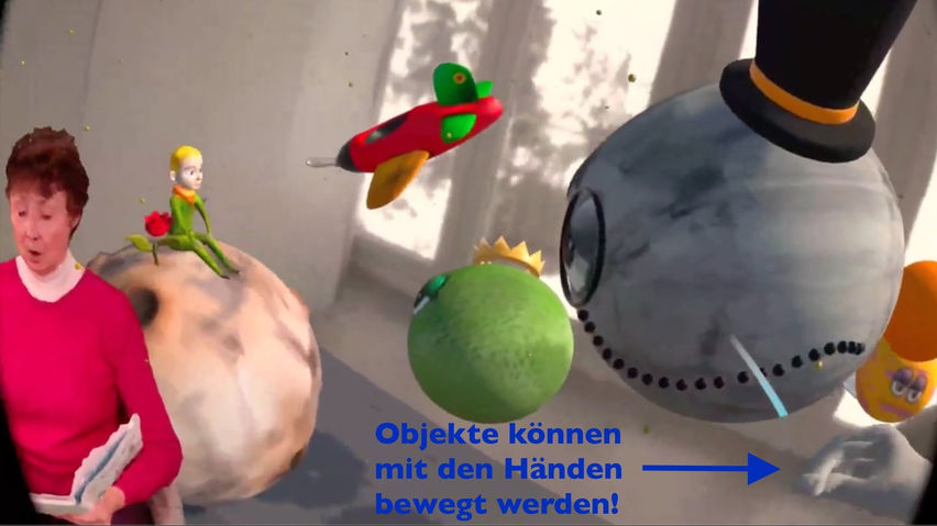 Die Vorleserin - Der kleine Prinz in AR - German version