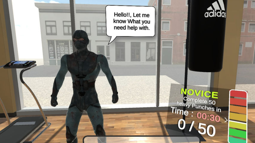 Virtual Fitness Gym
