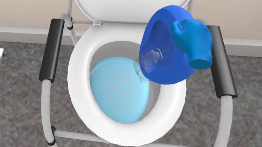 Recording Urinary Output Simulator