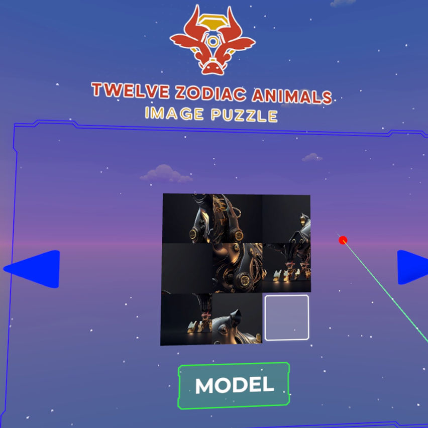 Twelve zodiac animals