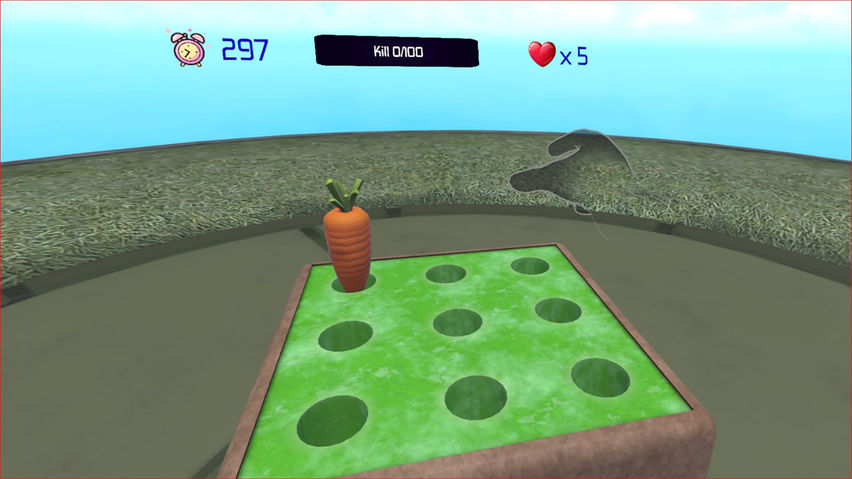 Harvesting carrot
