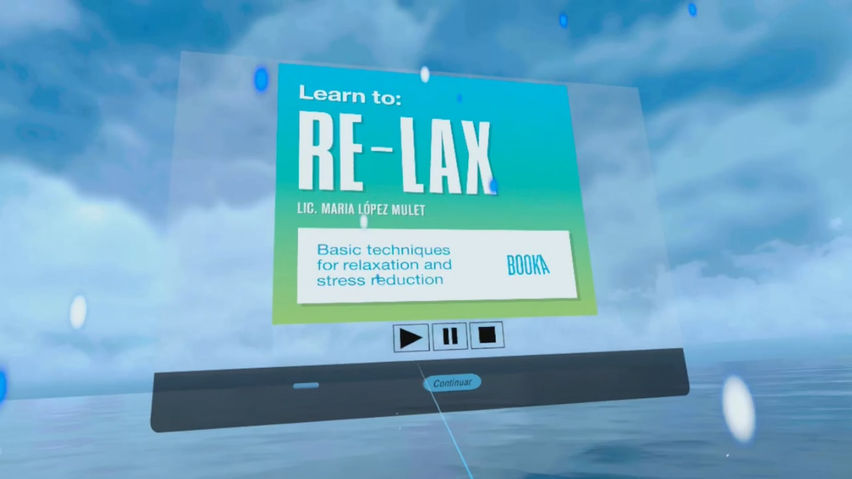 Libro Inmersivo. Inmersive Book: Aprende a Relajarte & Learn to Relax