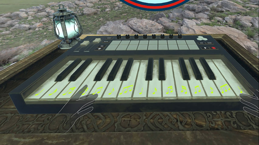 Funny music notes