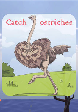 Catch ostriches