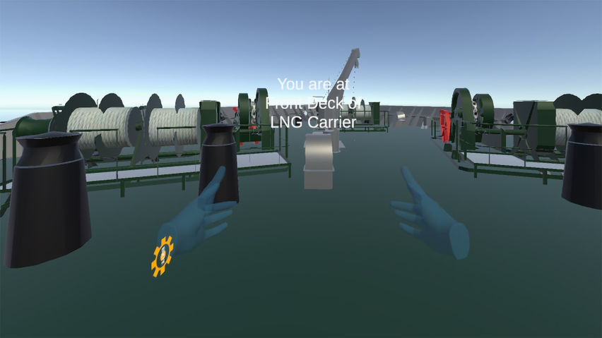 LNG Front Deck Tour