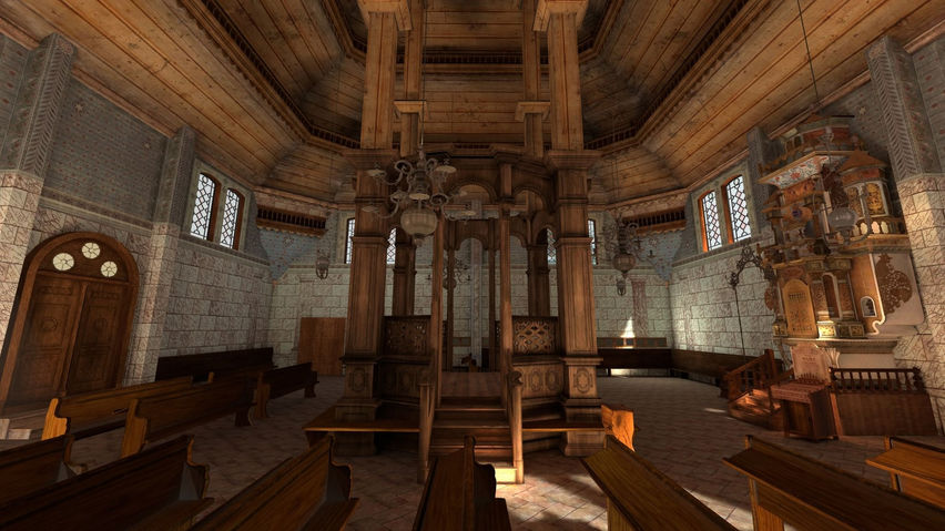 Wolpa Synagogue VR Reconstruction & Tour