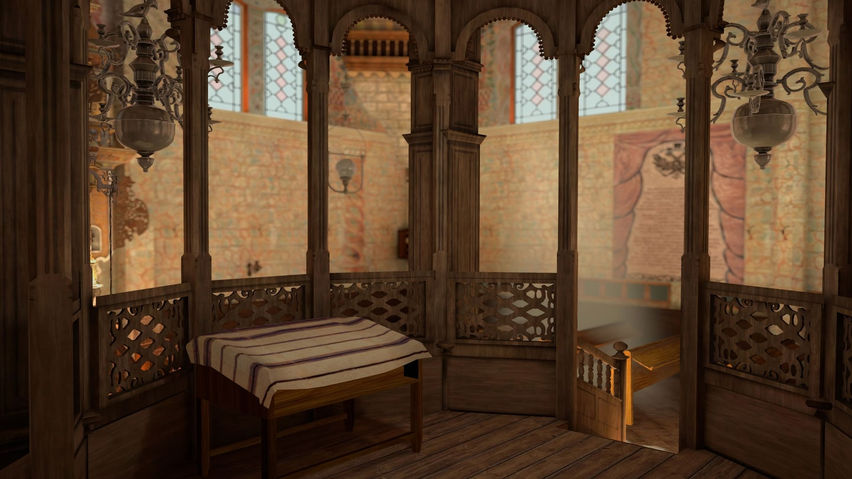 Wolpa Synagogue VR Reconstruction & Tour