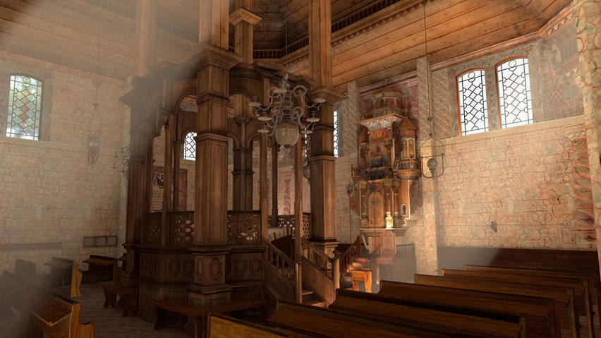 Wolpa Synagogue VR Reconstruction & Tour