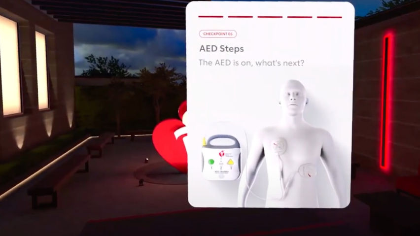 American Heart Association CPR VR