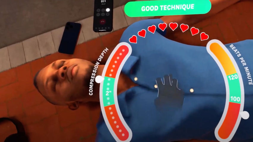 American Heart Association CPR VR