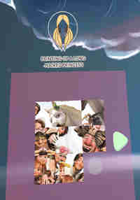 Painting of a long - haired princess