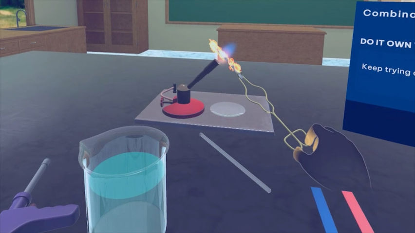 Burning of Magnesium Ribbon