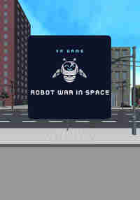 Robot war in space