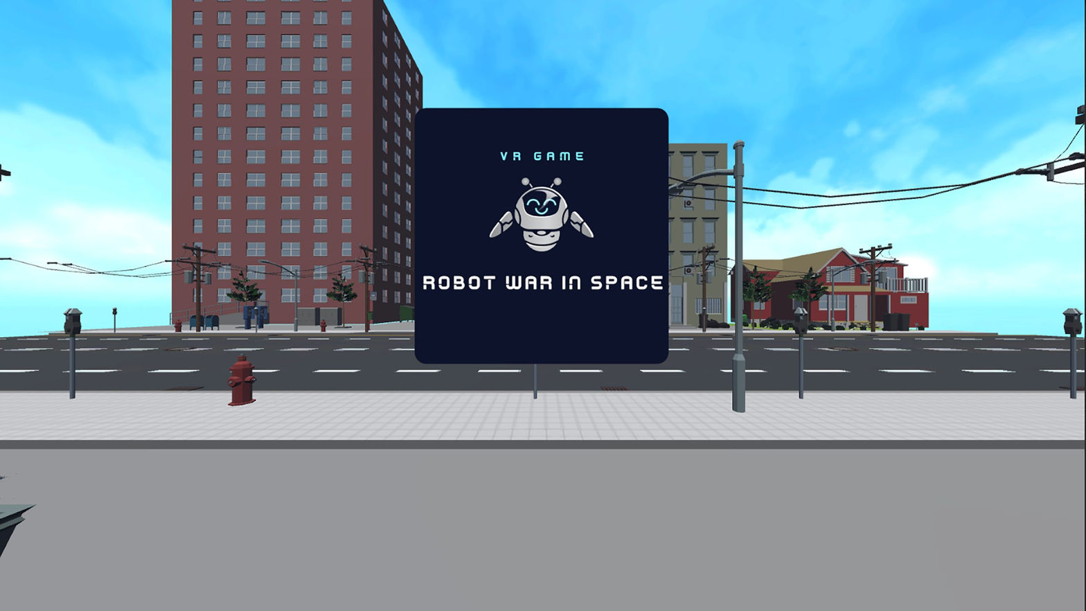 Robot war in space