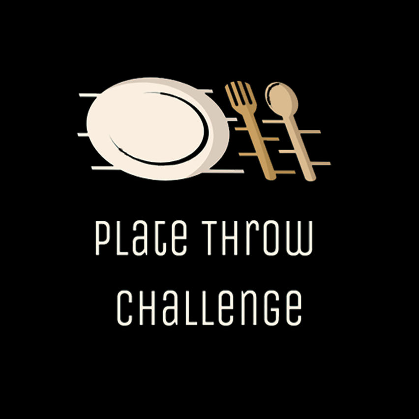 Plate Throw Challenge