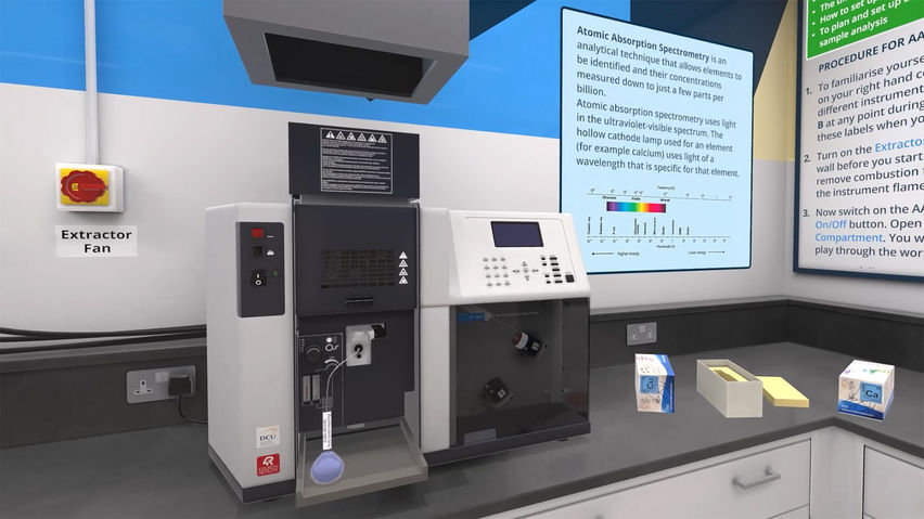 Immersive ChemLab - AAS