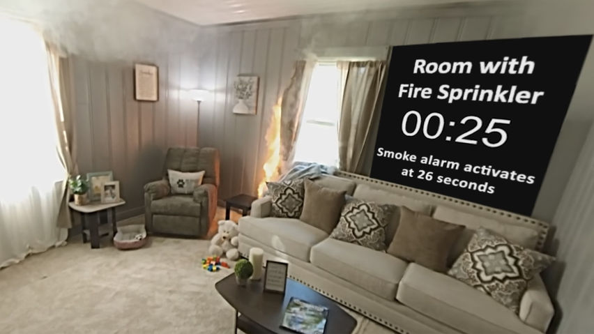 Home Fire Sprinkler Experience