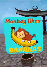 Monkey likes bananas