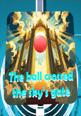 The ball crossed the sky's gate