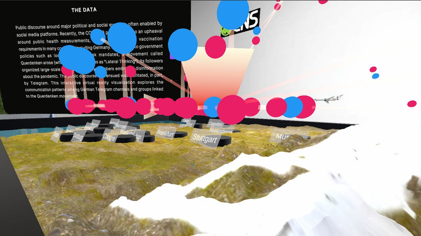 Lateral Thinking Gone VR: Enabling Geospatial and Topical Insights in VR