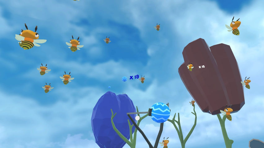 Amazing bee hunter