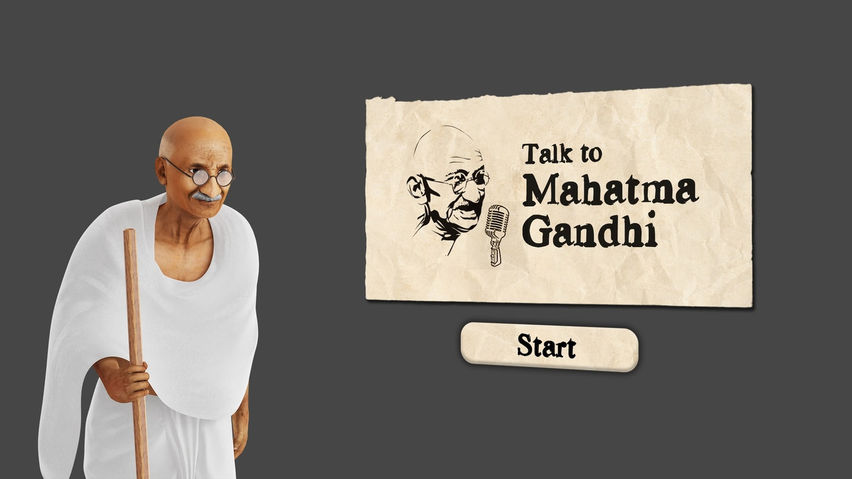 Talk to Mahatma Gandhi