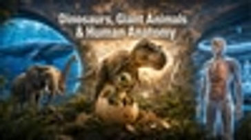 Dinosaurs, Giant Animals & Human Anatomy